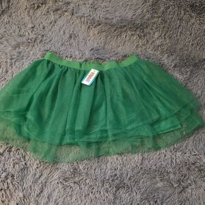 Spirit Vibrant Green Mini Skirt